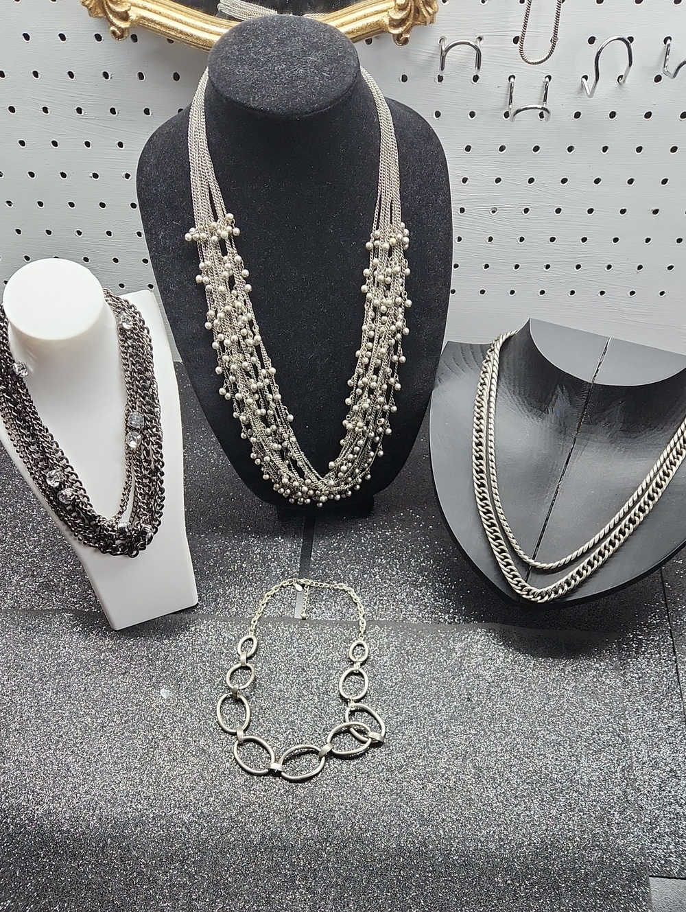 Silver-tone Statement Necklaces